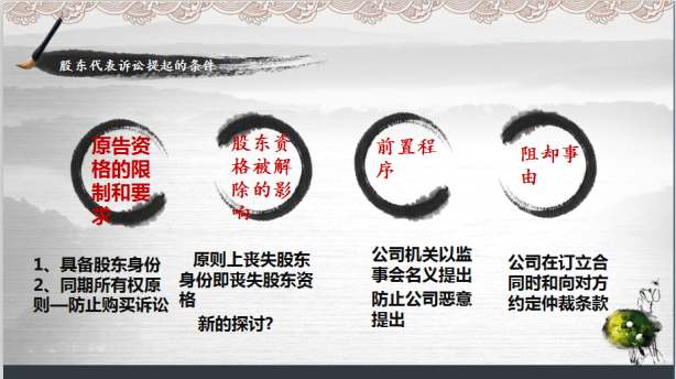 股东代表诉讼1-4